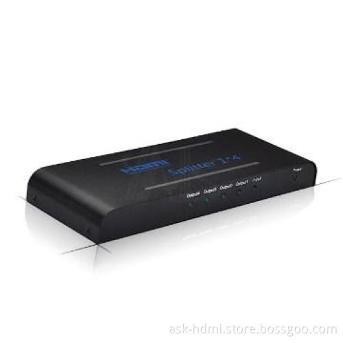 1x4 powered HDMI splitter